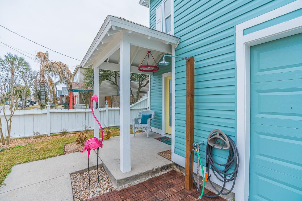Villa The Blue Flamingo Galveston Esterno foto
