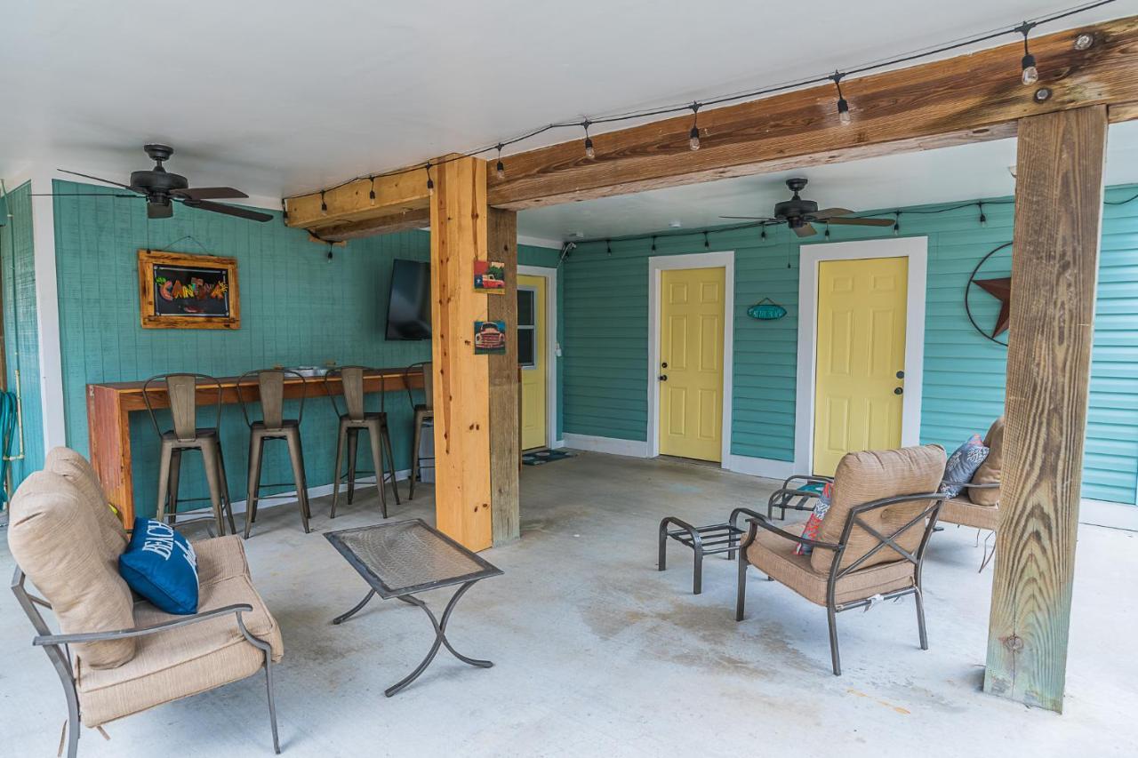 Villa The Blue Flamingo Galveston Esterno foto